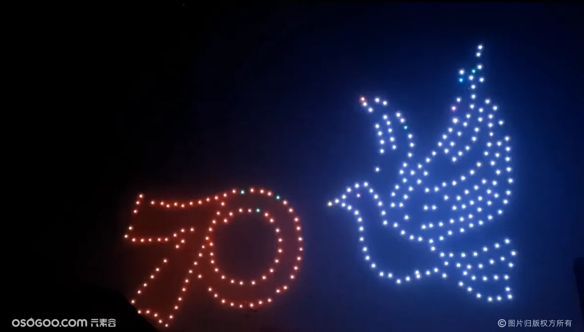合肥合柴1972开园，300架无人机感人表演