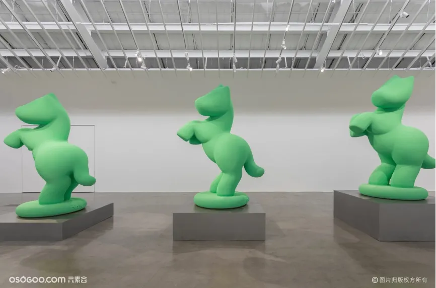 「绿码，绿马——萌态化的立体符号」艺术展