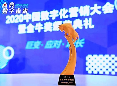 2020中国数字化营销大会暨金牛奖颁奖典礼