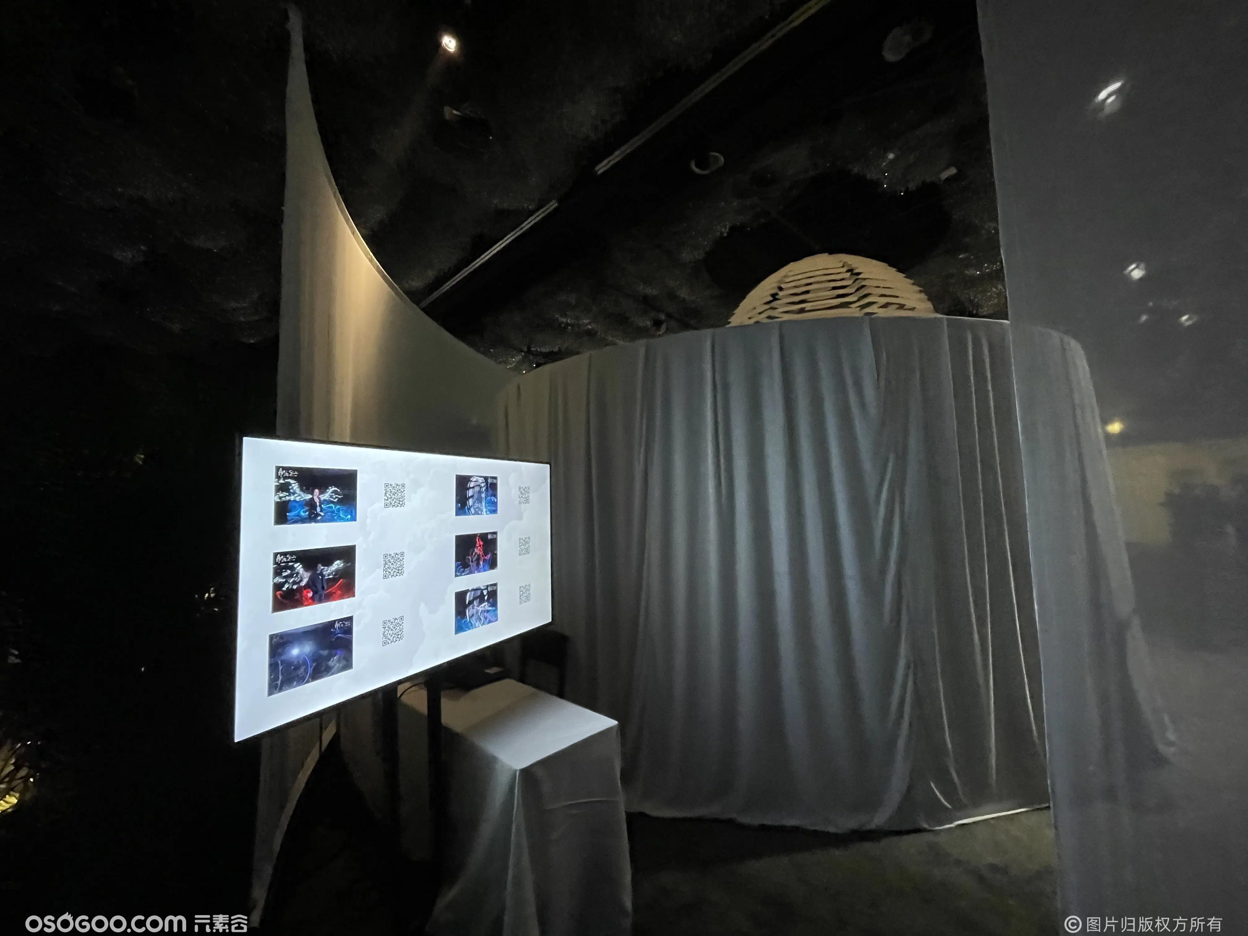 光影艺术展360度旋转环绕光绘子弹时间互动拍照装置