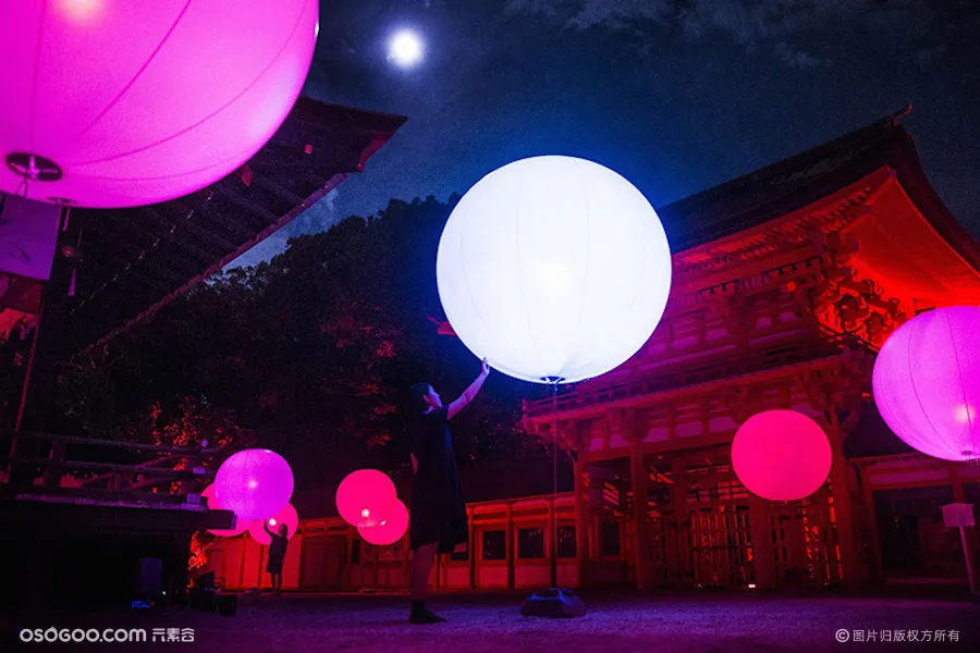 沉浸在日本京都古老的神社魔法世界，让人为之惊叹！
