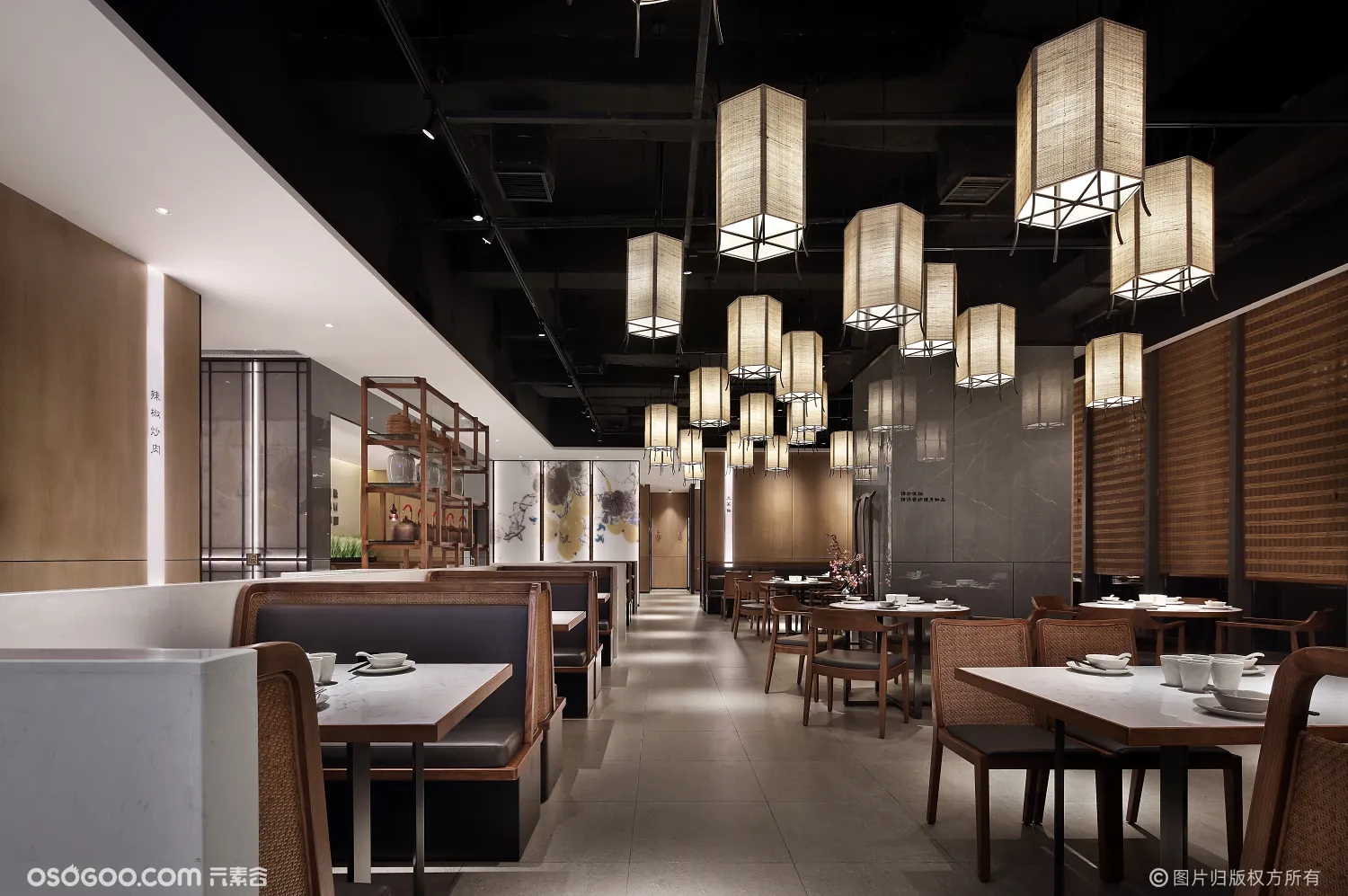 中式主题餐厅设计之福厨，福气满溢的特色餐厅