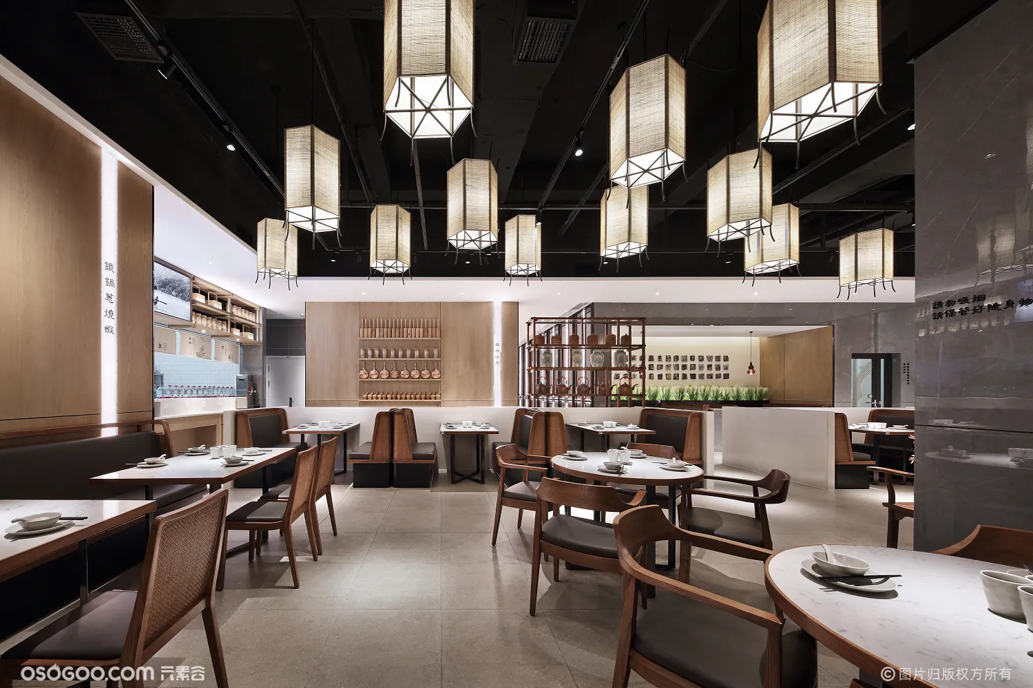 中式主题餐厅设计之福厨，福气满溢的特色餐厅