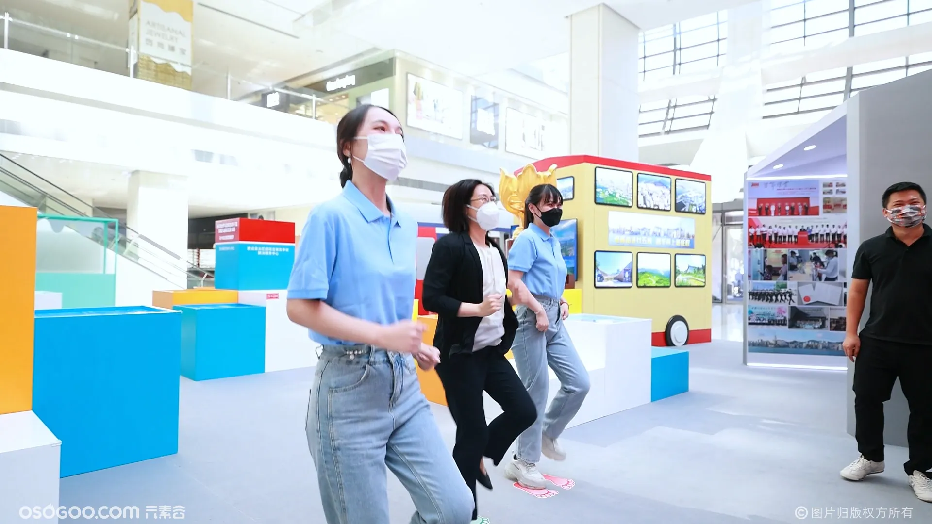 香港回归25周年的巡回展，互动装置怎么在展会上做展示呢？