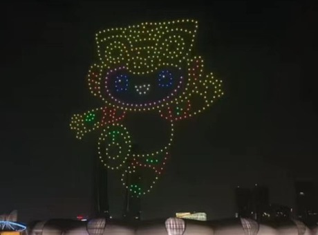 杭州亚运会无人机表演、无人机灯光秀