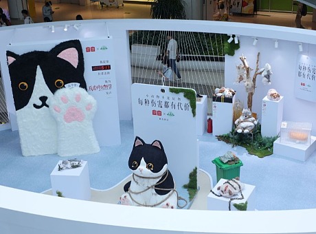 名创优品 x 中国小动物保护协会「反虐待动物」主题公益展
