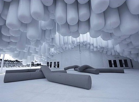 迈阿密设计展「 漂移帐篷艺术装置 」