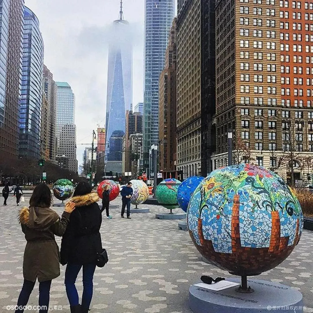 “Cool Globes”户外公共艺术展