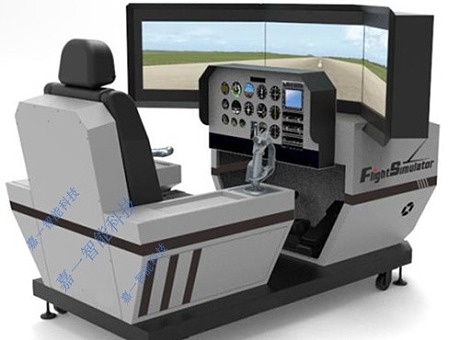 科普飞行驾驶互动模拟课程设备体验
