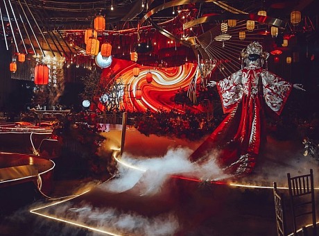 “春江花月夜”时尚与传承的汉式婚礼