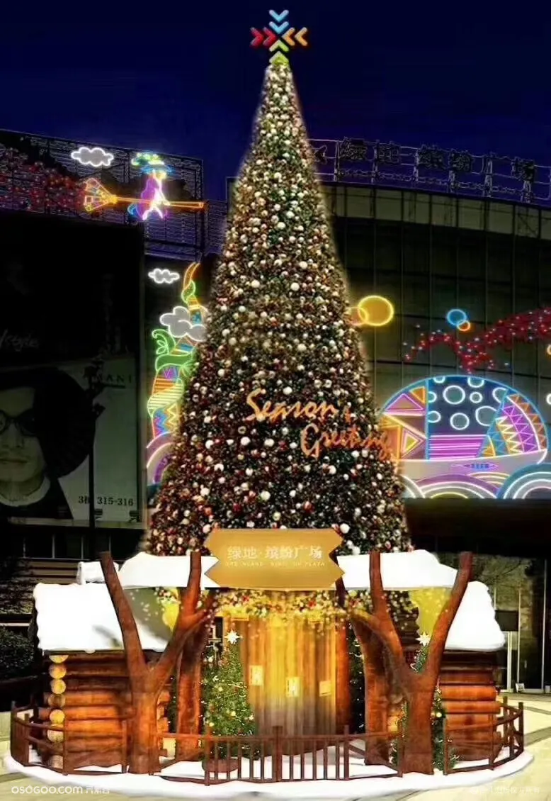 商场，景区，城市娱乐道具圣诞树许愿树出租，出售