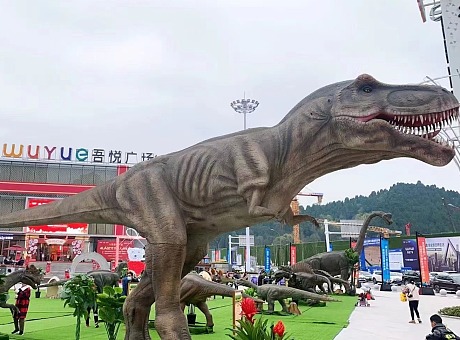 赣州恐龙主题公园超级蹦床游乐设备供应商