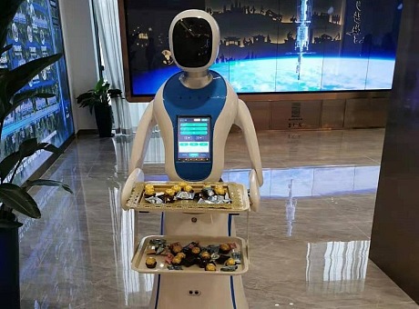 机器人租赁  营销中心送茶歇机器人 送餐机器人 