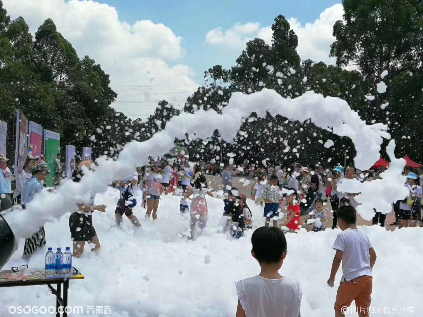 夏日活動設備租賃 泡沫機 雪花機