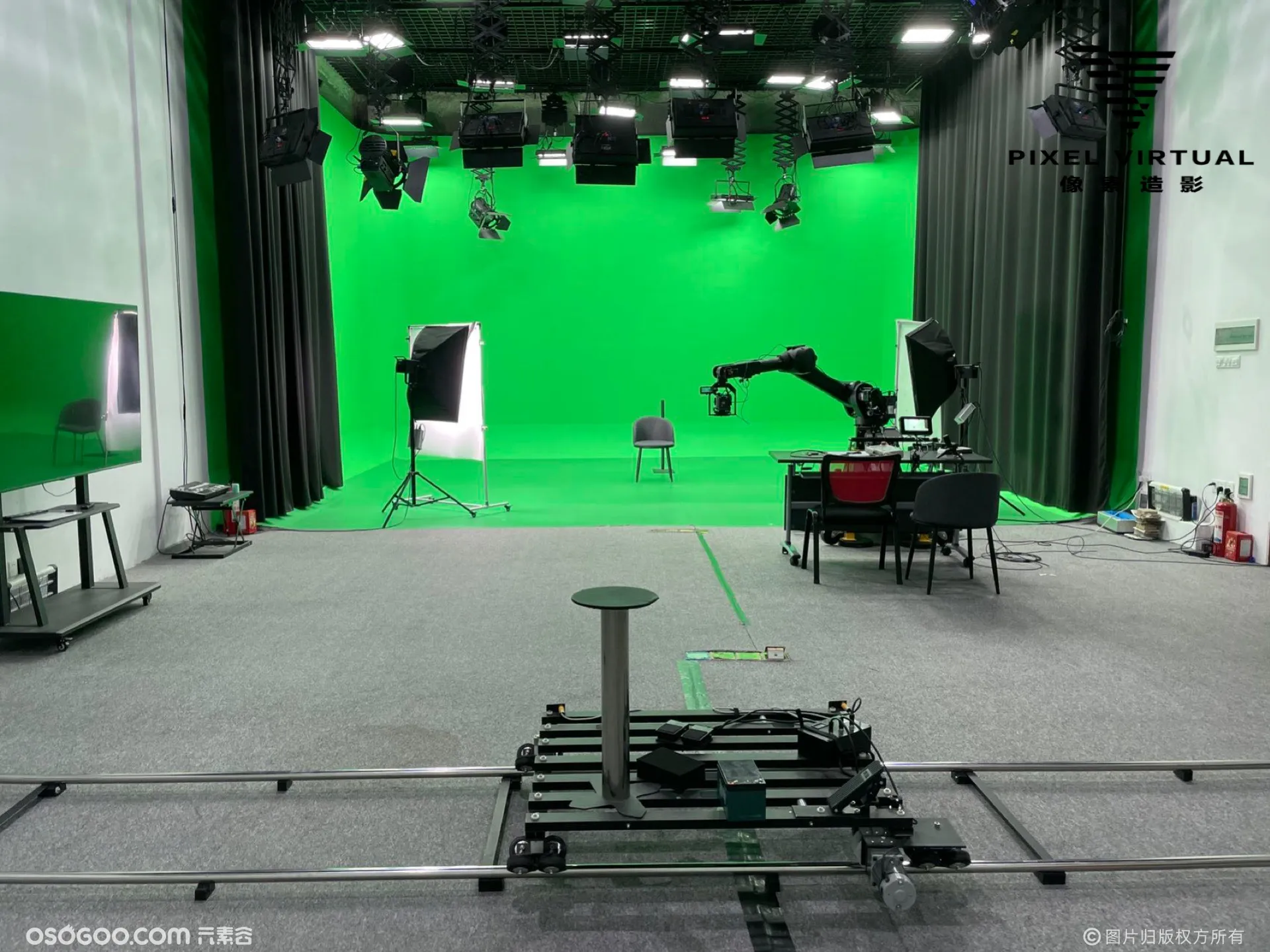 专业虚拟制作企业发布会拍摄绿幕拍摄元宇宙技术