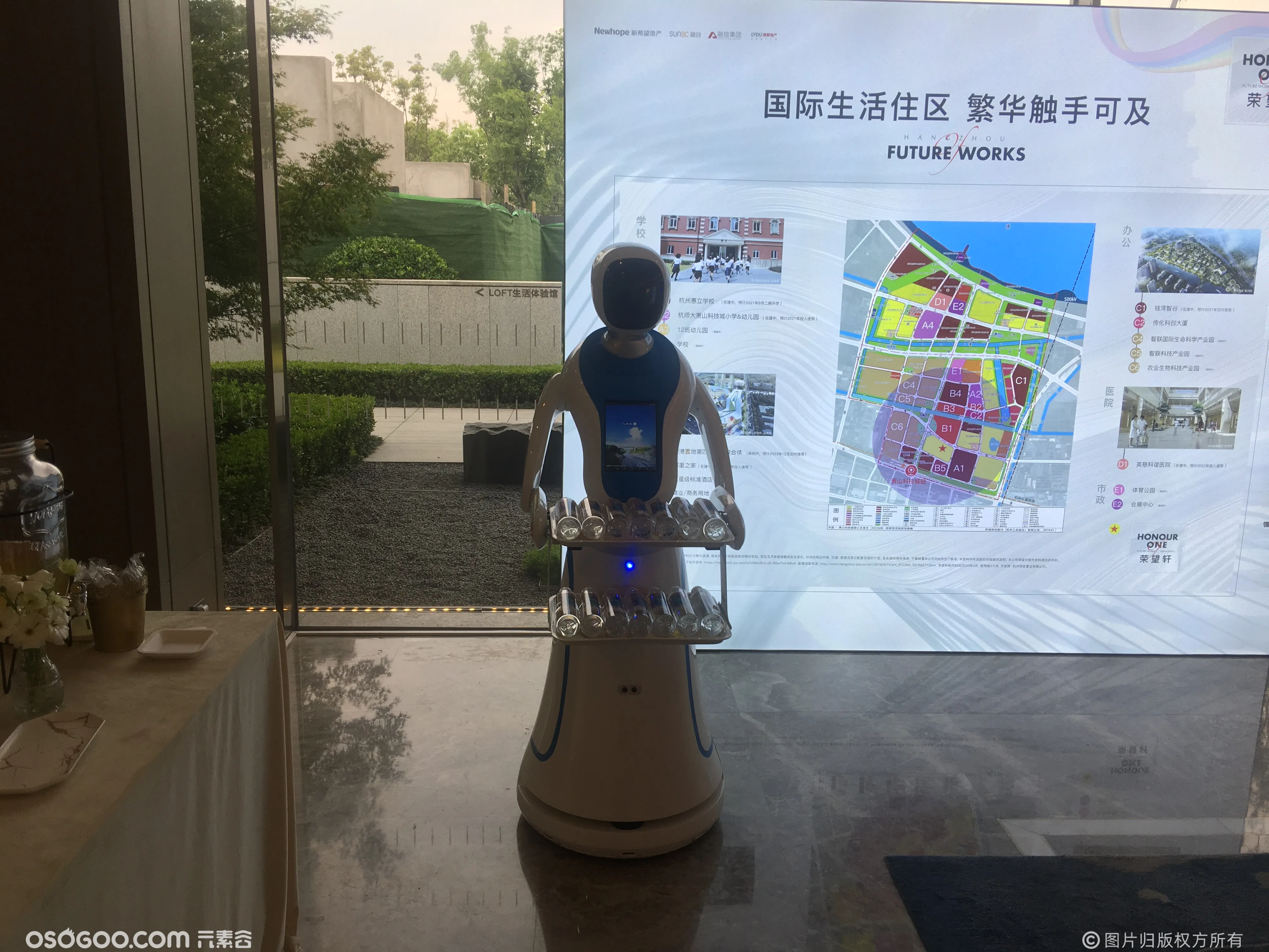 送餐机器人租赁 杭州灵动如仙科技