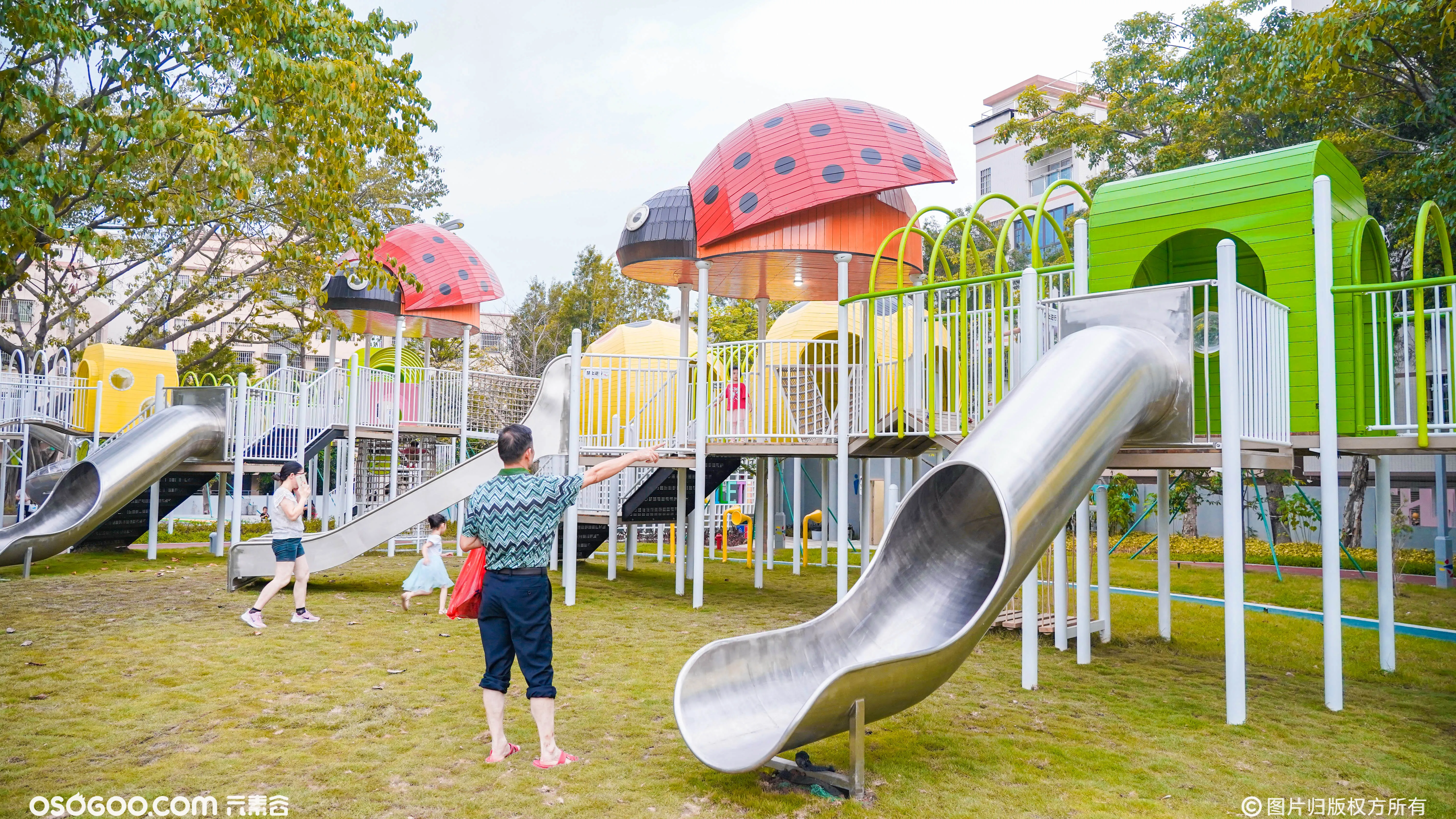 乘上七星瓢虫的翅膀，放飞浪漫想象：佛山桂城儿童公园游乐设计