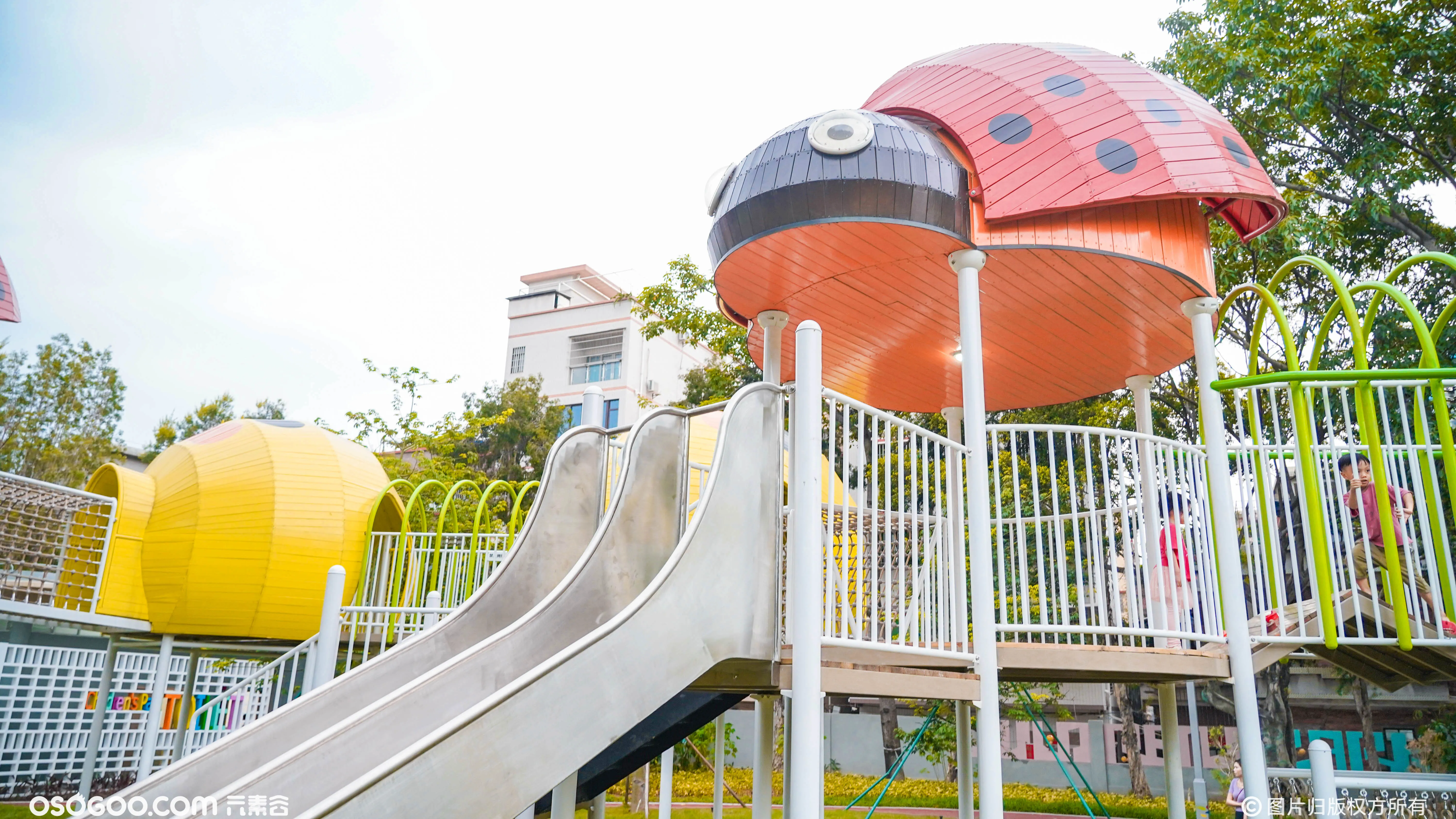 乘上七星瓢虫的翅膀，放飞浪漫想象：佛山桂城儿童公园游乐设计