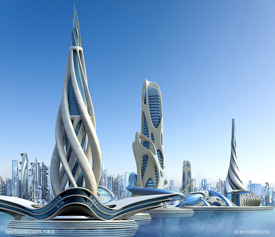 未来之城都有那般设计