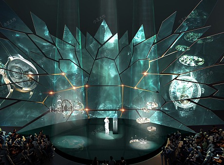 多屏互动舞台剧场，多维特效在移步换景，打造出3D数字主题舞台