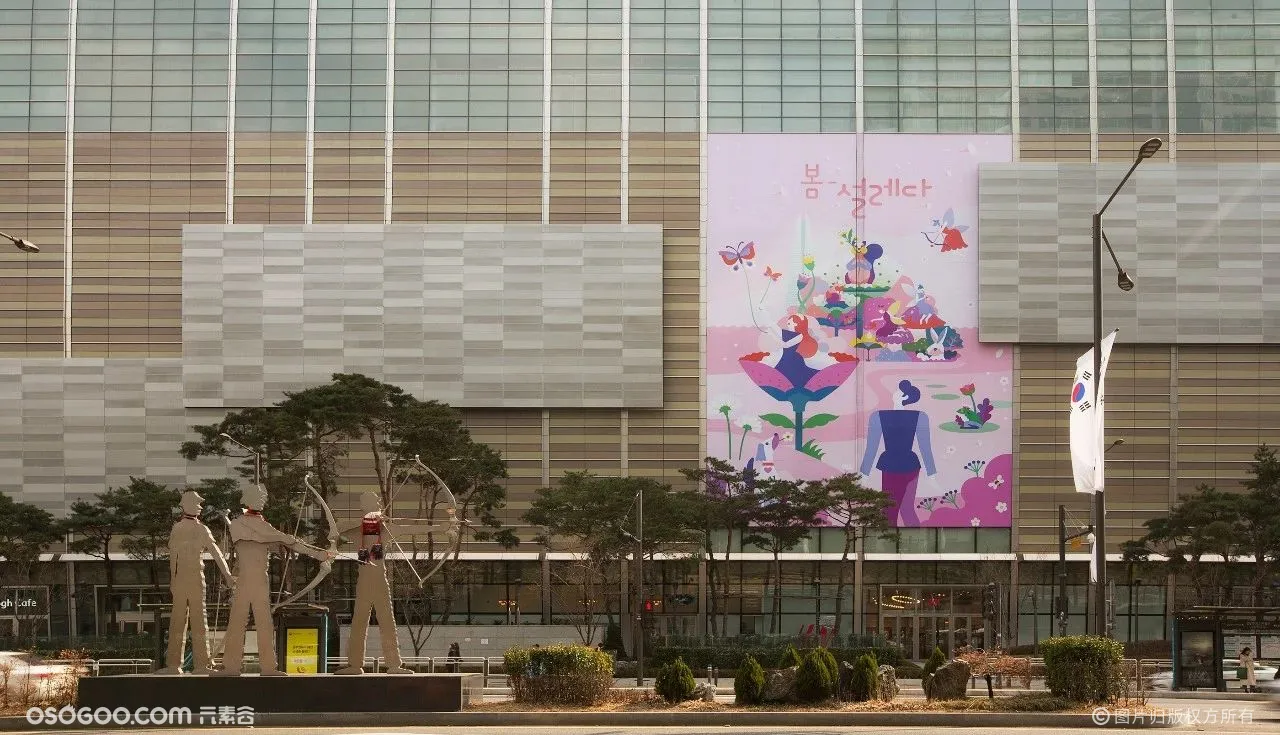 乐天 Lotte World Mall 春季活动视觉设计