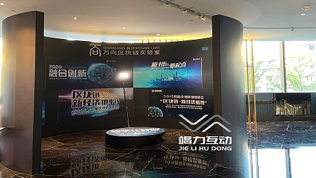 上海第七届区块链全球峰会360度旋转自拍互动