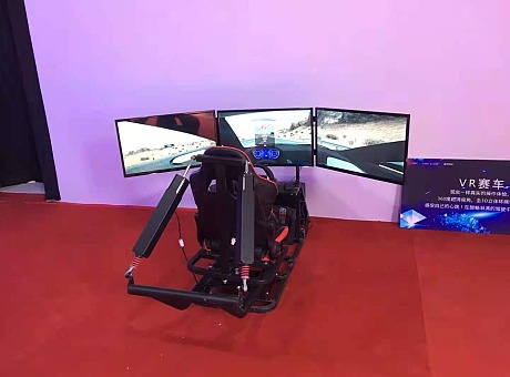VR三联屏赛车设备租赁VR赛车游戏机出租