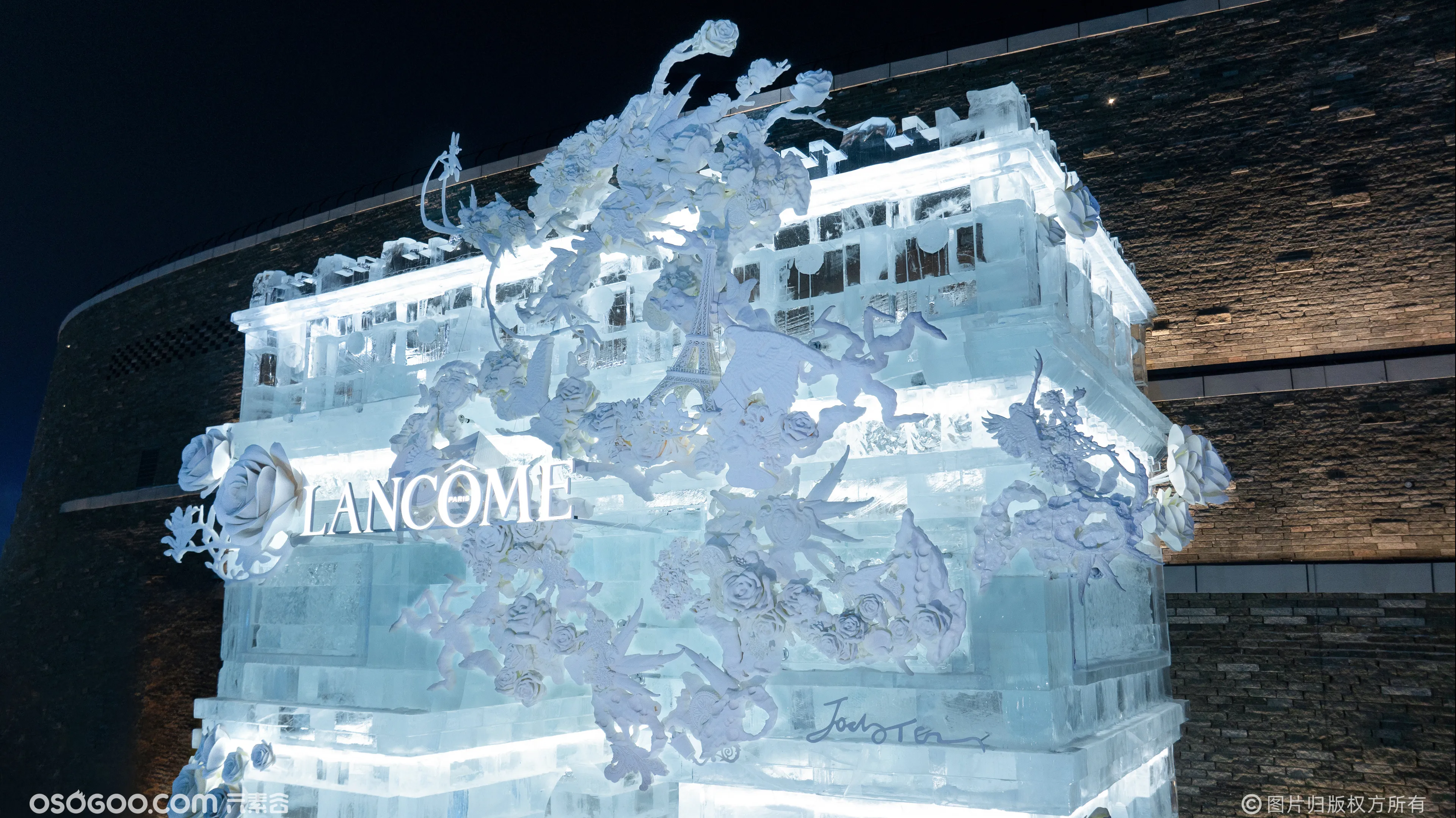兰蔻哈尔滨冰雪大世界 | 新年艺术冰雕装置