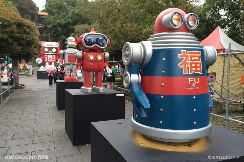 李明道Akibo Robots X 2014 员山机器人灯节