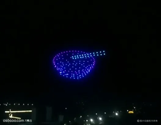 正弘新城---无人机编队表演，人机共舞，科技飞球