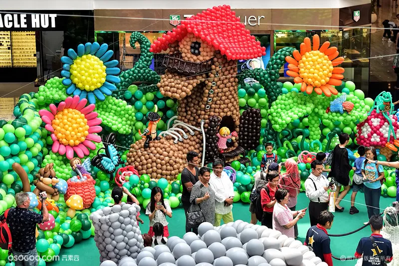 童话气球展---a fairytale garden balloon exhibiton