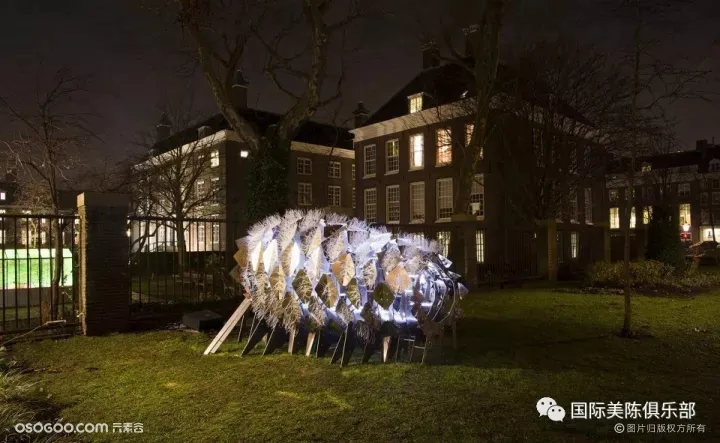 “绽放的幻象”-阿姆斯特丹灯光节艺术装置