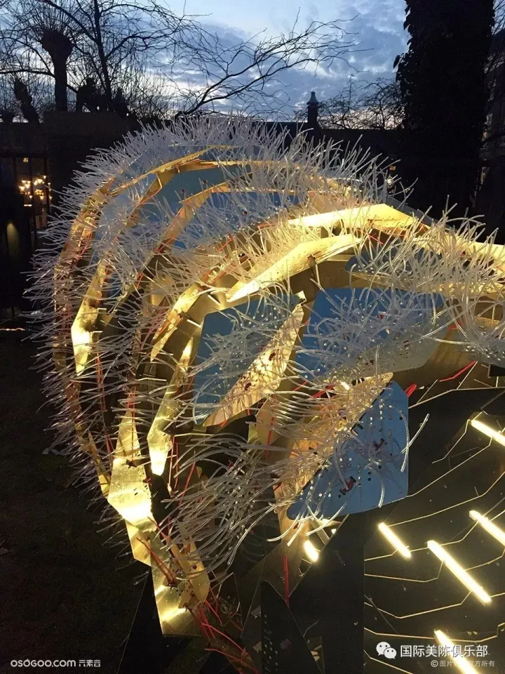 “绽放的幻象”-阿姆斯特丹灯光节艺术装置