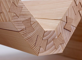 传统燕尾榫工艺创意运用 设计别具一格的现代家具