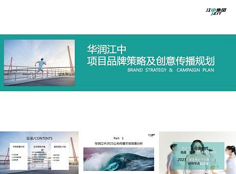 江中案例项目品牌策略及创意传播规划