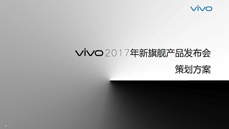 2017vivo新旗舰产品上市发布会活动方案.