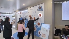商场展会墙面互动装置 篮球打地鼠多人灯互动游戏装置可定制盲盒