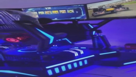 大型VR赛车虚拟游乐设备 