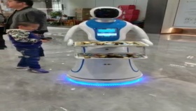 送餐服务机器人 机器人租赁 年会颁奖机器人