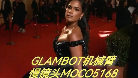 GLAMBOT机械臂-格莱美慢镜头互动创意神奇画笔